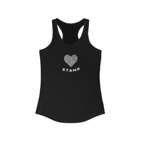 Heart Finger Print | STAMP | Women’s Racerback Tank