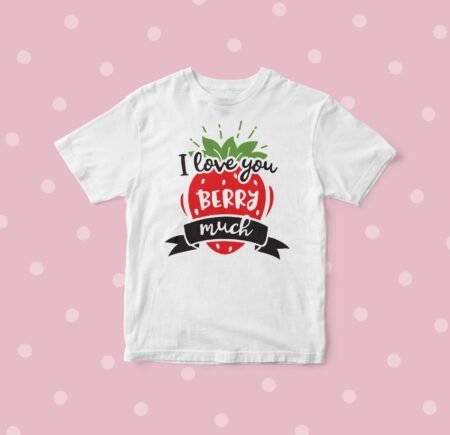 Infant | I Love You Berry Much | Fine Jersey Tee
