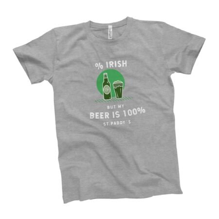 St. Patricks Day | Drinking Tee 50% Irish 100% Beer