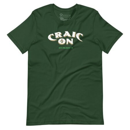 CRAIC ON | St. Patricks Day | Unisex T-shirt