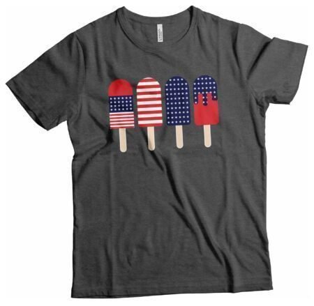 Independence Day 4th July | Ice Cream | Unisex Heavy Cotton Tee