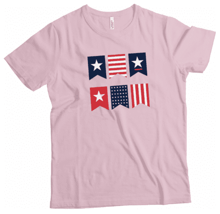 Independence Day 4th July “Flag” Unisex Heavy Cotton Tee