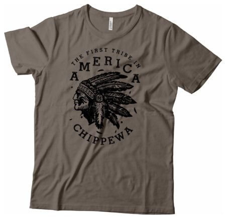 American Vintage Chippewa Tribe Unisex Heavy Cotton Tee