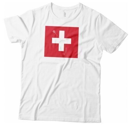 Precision | Swiss Cross | Unisex Heavy Cotton t-shirt