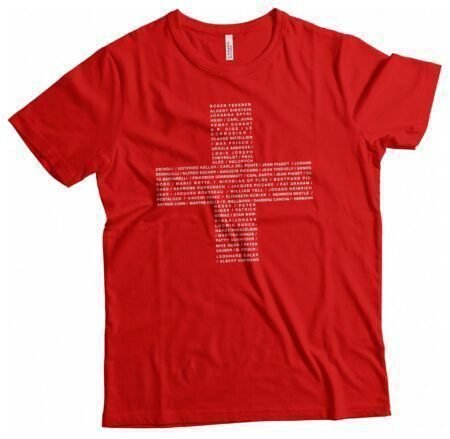 Swiss Cross |  Famous Names | Helvetica Unisex T-shirt