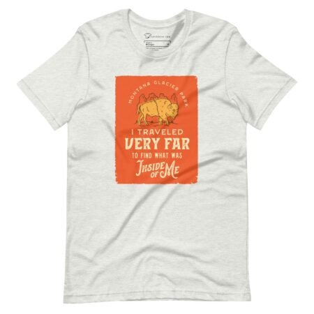 I TRAVELED SO FAR TO FIND MYSELF Unisex T-Shirt