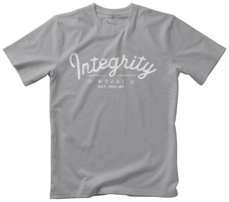 Integrity & Moral – Unisex Jersey Sleeve Tee
