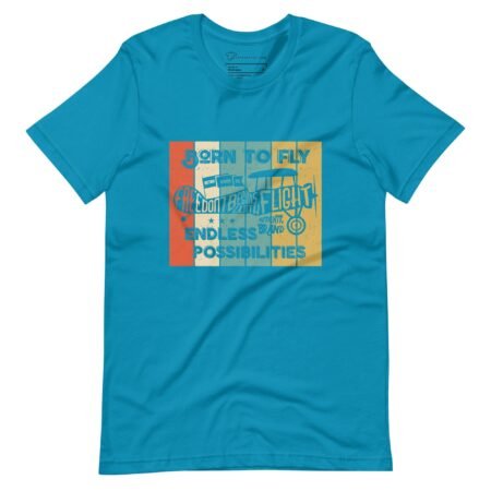 Born To Fly | Unisex t-shirt | Aviation Enthusiasts