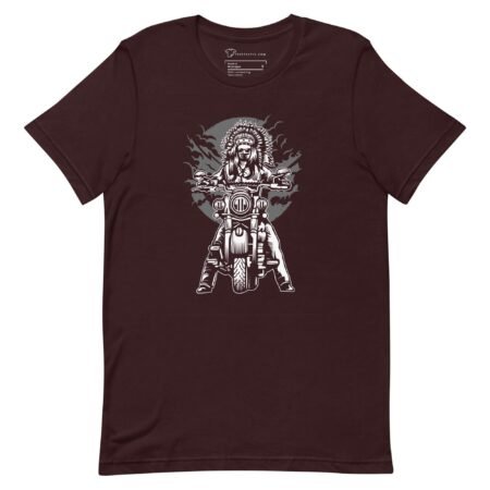 Indian Motorcycle Rider Unisex t-shirt