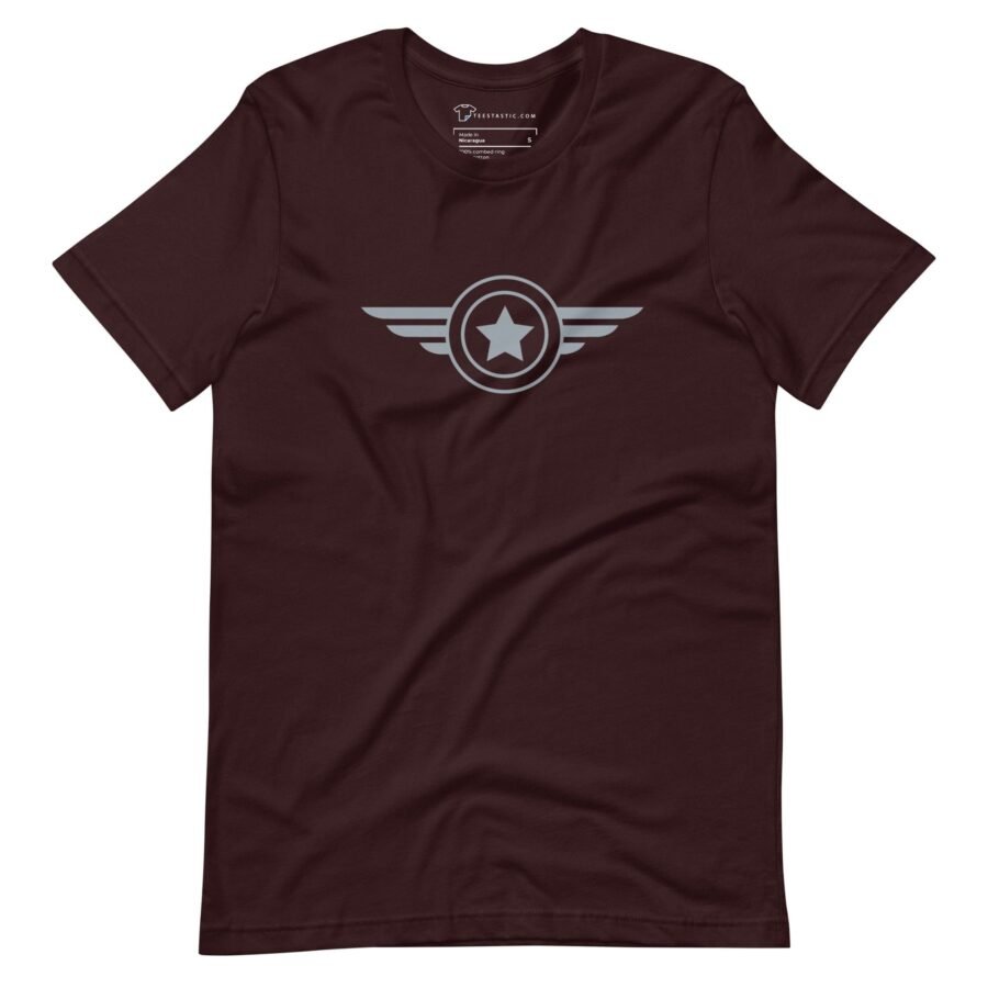 An Airforce Star Wings Badge unisex t-shirt.