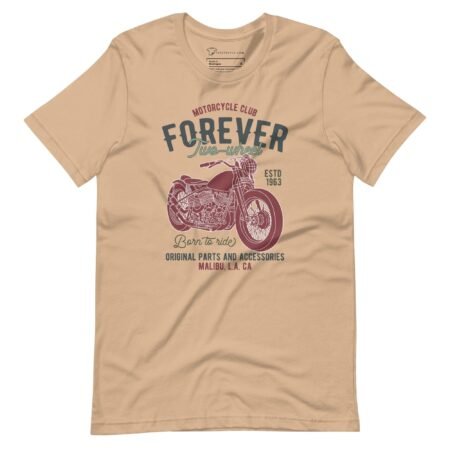 Ride Forever | 2 Wheel Motorcycle | Unisex T-Shirt