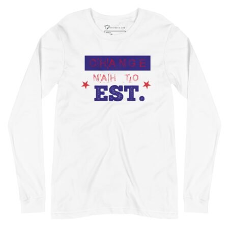 No To Est. Vivek | Elections 2024 | Unisex Long Sleeve Tee