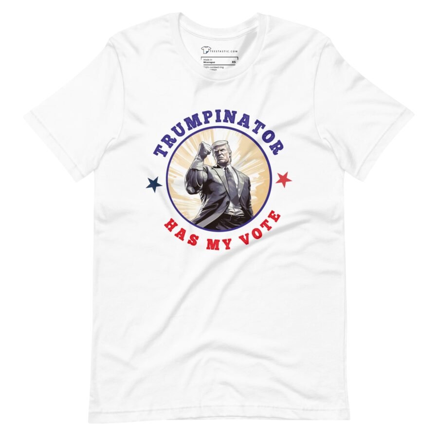 TRUMP-INATOR | Elections 2024 | Unisex Cotton Tee