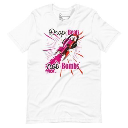 Drop Beats Not Bombs | Unisex Heavy Cotton Tee