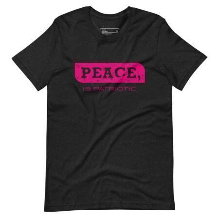PEACE is Patriotic | Unisex Heavy Cotton Tee