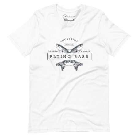 Flying Bass | Fishing Unisex T-shirt