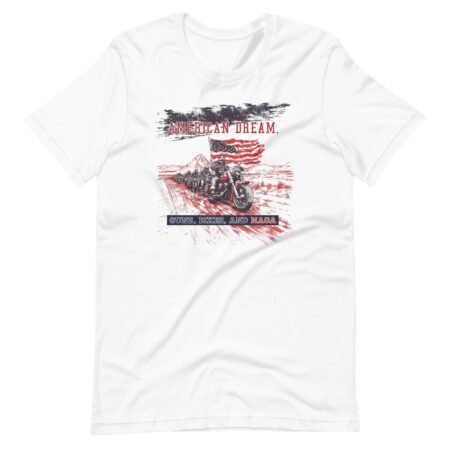 American Dream | Guns, Bikes & MAGA | Unisex t-shirt