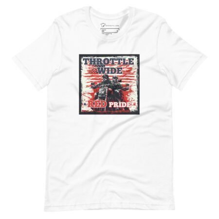 Throttle Wide Red Pride | Elections 2024 | Unisex t-shirt