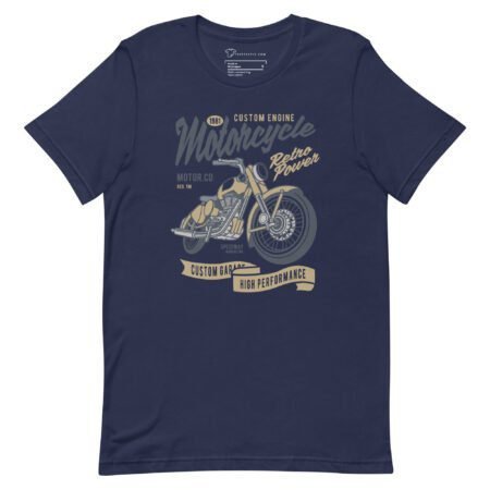 Motorcycle Retro Power T-shirt