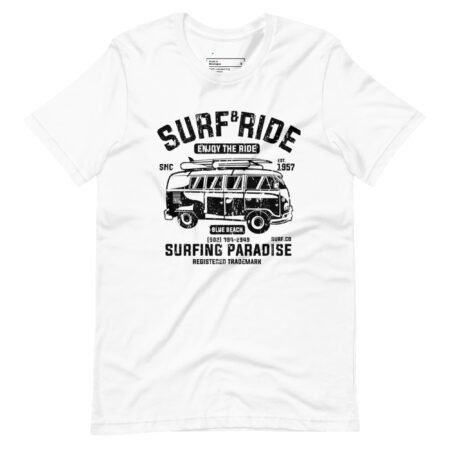 Surf and Ride | Surfing Paradise | Unisex Heavy Cotton Tee