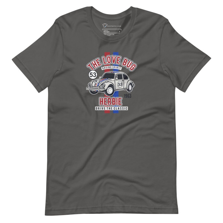 Love Bug | Herbie Classic | Unisex Heavy Cotton Tee