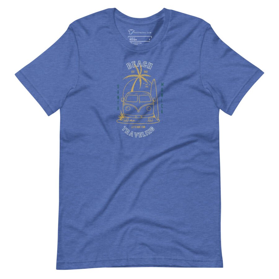 Santa Monica Surf | Unisex Heavy Cotton Tee